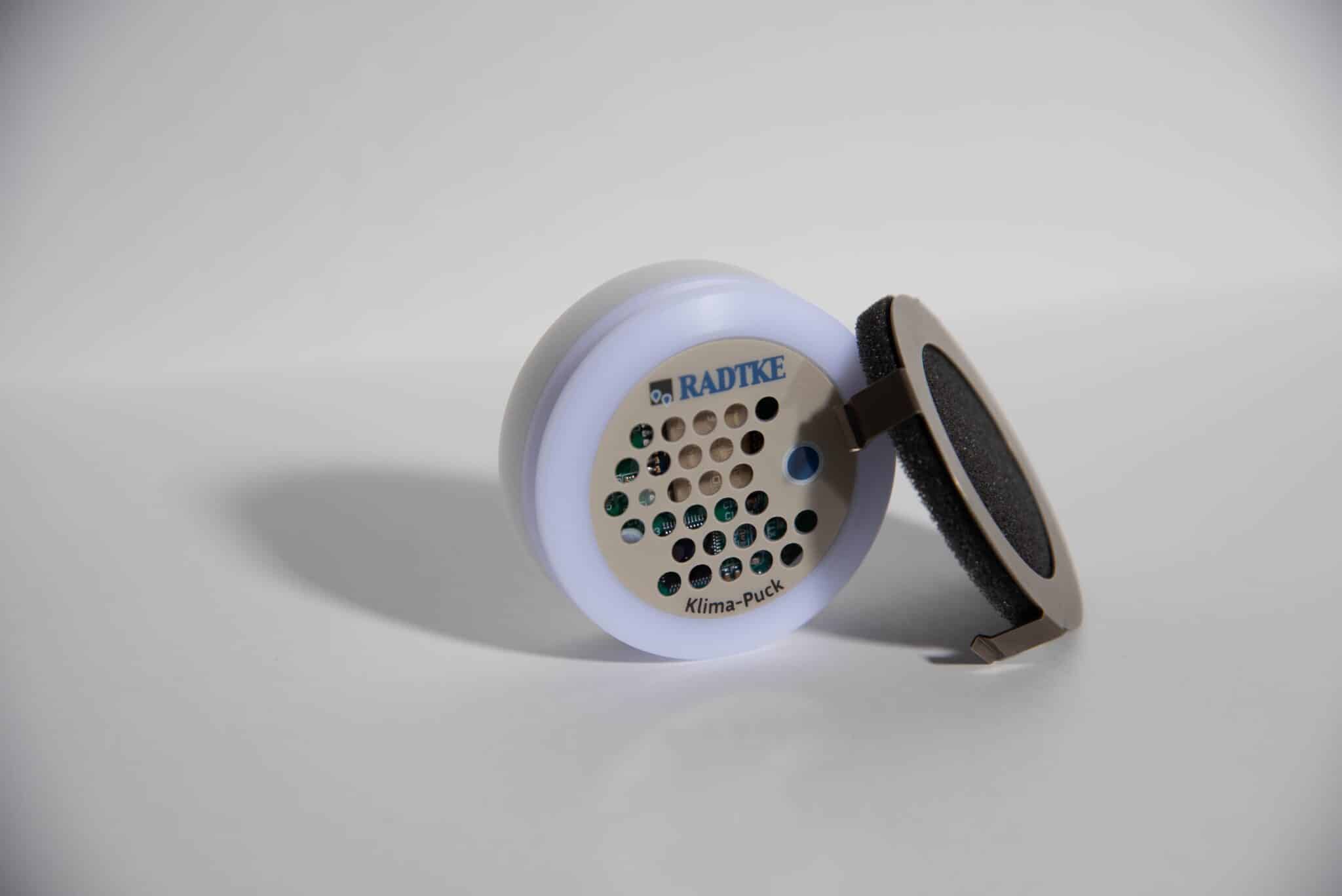 Klima-Puck mit Staubfilter - Klimadatenlogger